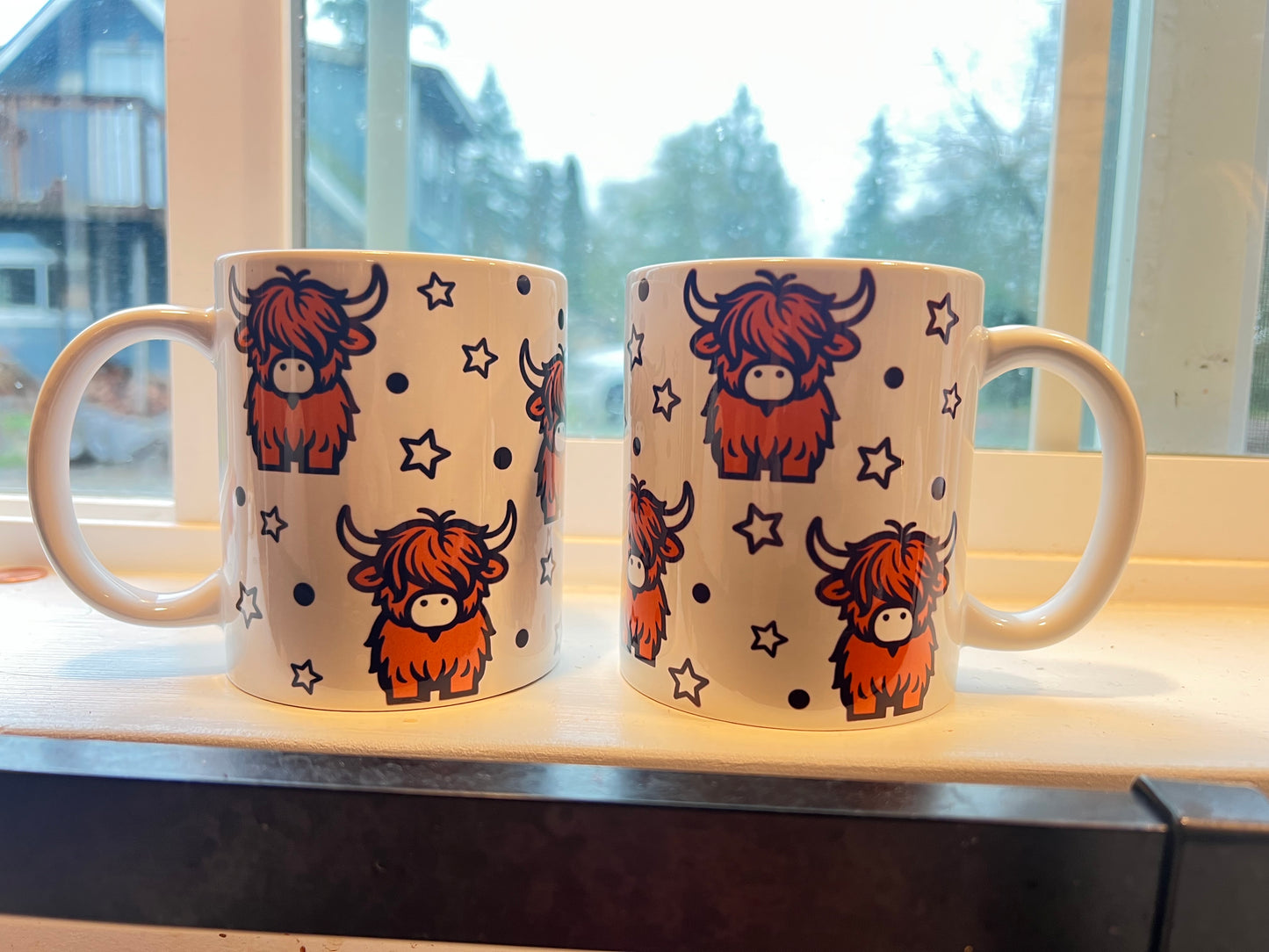 Highland Cow Coffee Mug