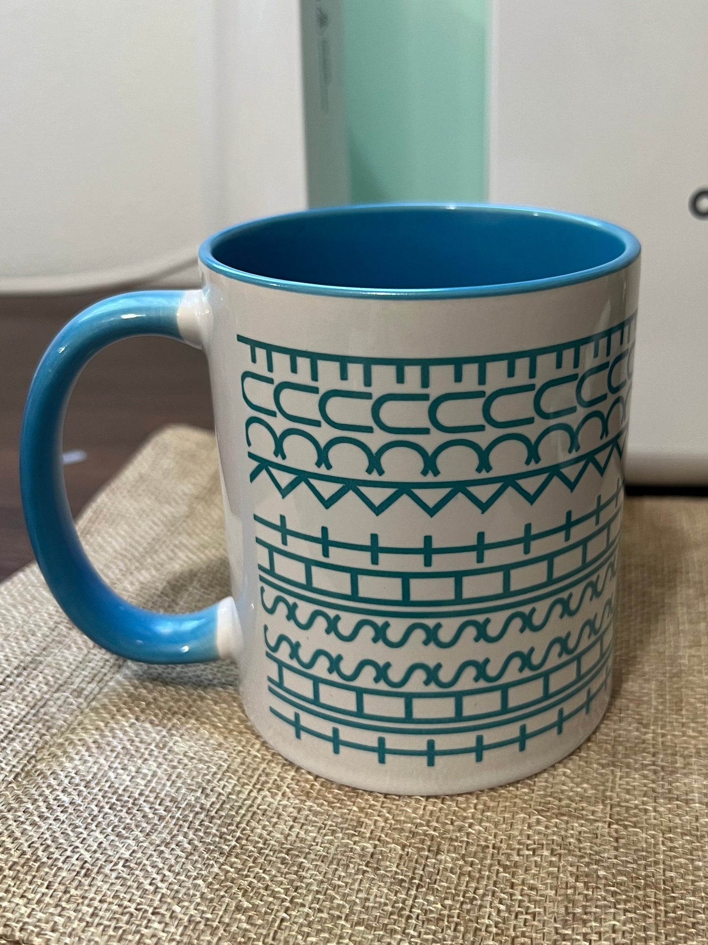 F*ck Stitch Pattern Mug