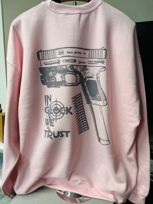 In Glock We Trust Crewneck - Back